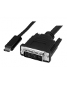 StarTech CDP2DVIMM1MB .com adapter kablowy 1 m USB Type-C DVI-D Czarny - nr 1