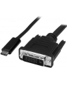 StarTech CDP2DVIMM1MB .com adapter kablowy 1 m USB Type-C DVI-D Czarny - nr 20