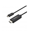StarTech CDP2HD1MBNL .com adapter kablowy 1 m USB Type-C HDMI Czarny - nr 2