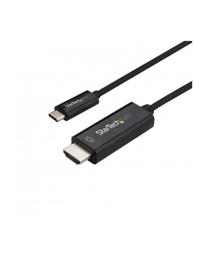 StarTech CDP2HD1MBNL .com adapter kablowy 1 m USB Type-C HDMI Czarny główny
