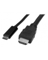 StarTech CDP2HDMM1MB .com adapter kablowy 1 m USB Type-C HDMI Czarny - nr 2