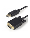 StarTech DP2VGAMM3B .com adapter kablowy 0,91 m DisplayPort VGA (D-Sub) Czarny - nr 26