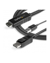StarTech HD2DPMM2M .com adapter kablowy 2 m HDMI Typu A (Standard) DisplayPort Czarny - nr 13