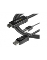 StarTech HD2DPMM2M .com adapter kablowy 2 m HDMI Typu A (Standard) DisplayPort Czarny - nr 3