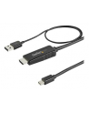 StarTech HD2MDPMM1M .com adapter kablowy 1 m HDMI Typu A (Standard) Mini DisplayPort Czarny - nr 1