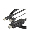 StarTech HD2MDPMM1M .com adapter kablowy 1 m HDMI Typu A (Standard) Mini DisplayPort Czarny - nr 2