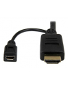 StarTech HD2VGAMM10 .com adapter kablowy 3 m VGA (D-Sub) HDMI + Micro USB Czarny - nr 8