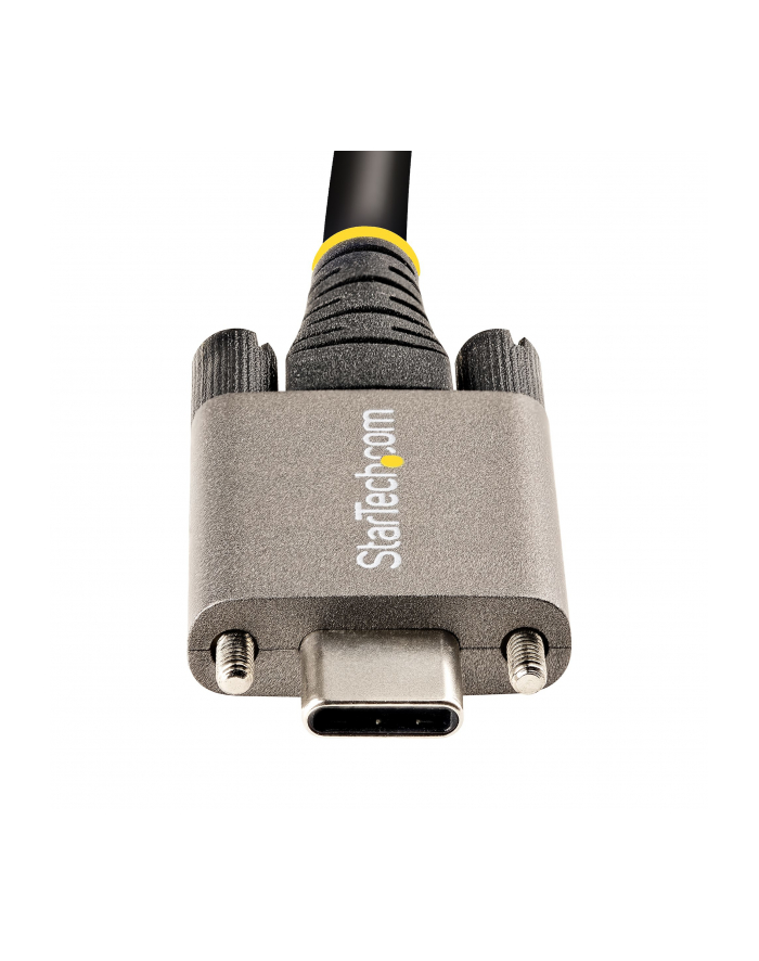 StarTech USB31CCSLKV50CM .com kabel USB 0,5 m USB 3.2 Gen 2 (3.1 Gen 2) USB C Szary, Czarny główny