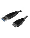 StarTech USB3AUB2MS .com kabel USB 2 m USB 3.2 Gen 1 (3.1 Gen 1) USB A Micro-USB B Czarny - nr 1