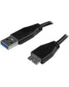 StarTech USB3AUB2MS .com kabel USB 2 m USB 3.2 Gen 1 (3.1 Gen 1) USB A Micro-USB B Czarny - nr 21