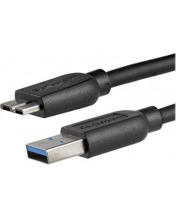 StarTech USB3AUB2MS .com kabel USB 2 m USB 3.2 Gen 1 (3.1 Gen 1) USB A Micro-USB B Czarny