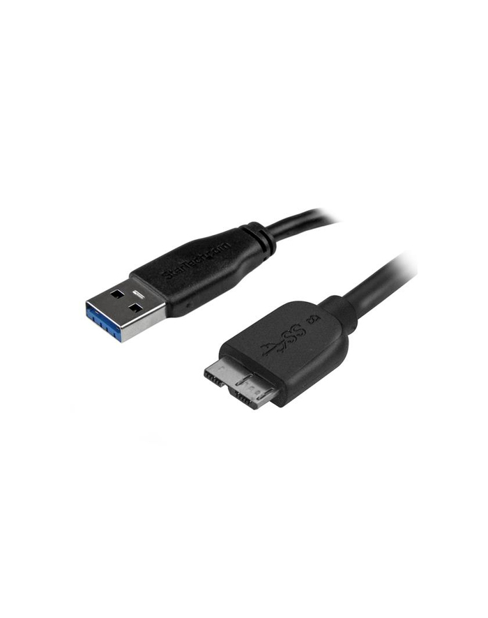 StarTech USB3AUB2MS .com kabel USB 2 m USB 3.2 Gen 1 (3.1 Gen 1) USB A Micro-USB B Czarny główny