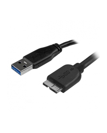 StarTech USB3AUB2MS .com kabel USB 2 m USB 3.2 Gen 1 (3.1 Gen 1) USB A Micro-USB B Czarny