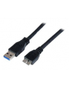 StarTech USB3CAUB1M .com kabel USB 1 m USB 3.2 Gen 1 (3.1 Gen 1) USB A Micro-USB B Czarny - nr 1