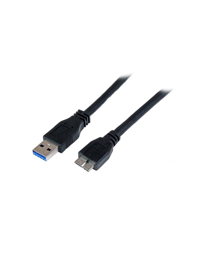 StarTech USB3CAUB1M .com kabel USB 1 m USB 3.2 Gen 1 (3.1 Gen 1) USB A Micro-USB B Czarny główny