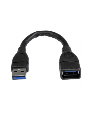 StarTech USB3EXT6INBK .com kabel USB 0,152 m USB 3.2 Gen 1 (3.1 Gen 1) USB A Czarny