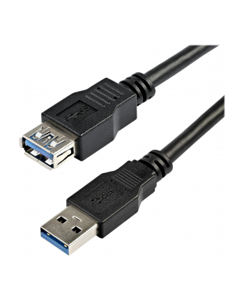 StarTech USB3SEXT2MBK .com kabel USB 2 m USB 3.2 Gen 1 (3.1 Gen 1) USB A Czarny