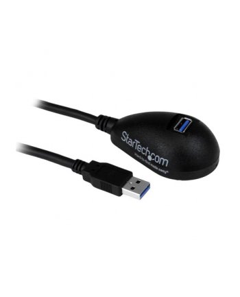 StarTech USB3SEXT5DKB .com kabel USB 1,5 m USB 3.2 Gen 1 (3.1 Gen 1) USB A Czarny