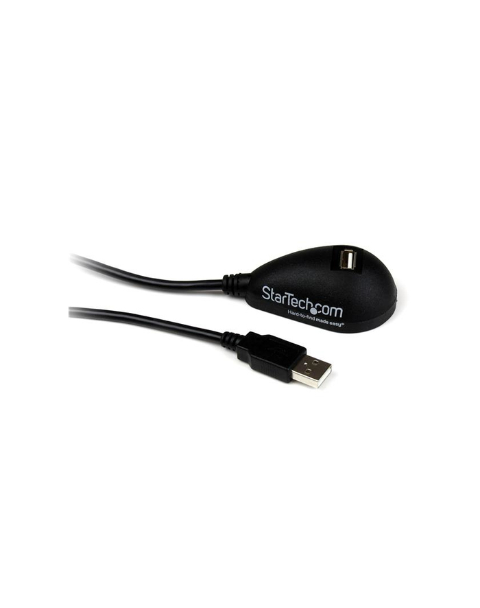 StarTech USBEXTAA5DSK .com kabel USB 1,5 m USB 2.0 USB A Czarny główny