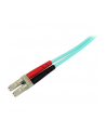 StarTech 450FBLCLC2 .com kabel optyczny 2 m LC OM4 Kolor Aqua, Niebieski - nr 10