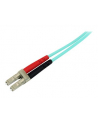 StarTech 450FBLCLC2 .com kabel optyczny 2 m LC OM4 Kolor Aqua, Niebieski - nr 3