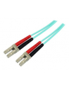 StarTech 450FBLCLC2 .com kabel optyczny 2 m LC OM4 Kolor Aqua, Niebieski - nr 4