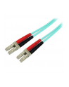 StarTech 450FBLCLC2 .com kabel optyczny 2 m LC OM4 Kolor Aqua, Niebieski - nr 6