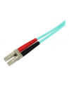 StarTech 450FBLCLC5 .com kabel optyczny 5 m LC OM4 Kolor Aqua, Niebieski - nr 2