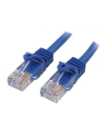 StarTech 45PAT5MBL .com kabel sieciowy Niebieski 5 m Cat5e U/UTP (UTP) - nr 1