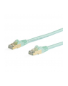 StarTech 6ASPAT7MAQ .com kabel sieciowy Kolor Aqua 7 m Cat6a S/UTP (STP) - nr 2