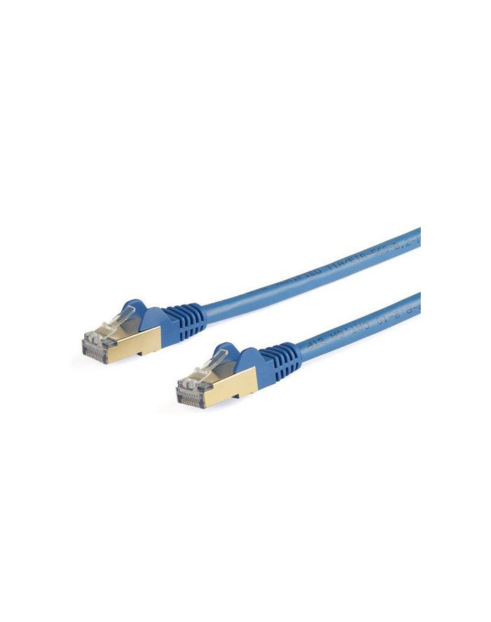 StarTech 6ASPAT7MBL .com kabel sieciowy Niebieski 7 m Cat6a S/UTP (STP) główny