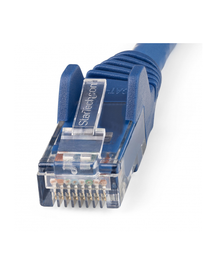 StarTech N6LPATCH10MBL .com kabel sieciowy Niebieski 10 m Cat6 U/UTP (UTP) główny