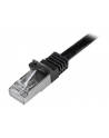 StarTech N6SPAT50CMBK .com kabel sieciowy Czarny 0,5 m Cat6 SF/UTP (S-FTP) - nr 2