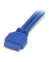 StarTech USB3SPNLAFHD .com zmieniacz płci / kabli 2 x USB A IDC Niebieski - nr 11