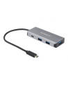 StarTech HB31C3A1CB .com huby i koncentratory USB 3.2 Gen 2 (3.1 Gen 2) Type-C 10000 Mbit/s Czarny, Szary - nr 1