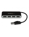 StarTech ST4200MINI2 .com huby i koncentratory USB 2.0 480 Mbit/s Czarny, Srebrny - nr 1