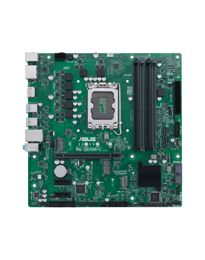 ASUS 90MB19E0-M0EAYC PRO Q670M-C-CSM Intel Q670 LGA 1700 micro ATX główny