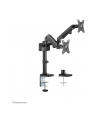 Newstar DS70-750BL2 Neomounts by uchwyt / stojak do monitorów 68,6 cm (27') Zaciskowy/przelotowy Czarny - nr 50