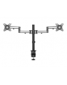 StarTech ARMDUAL3 .com uchwyt / stojak do monitorów 81,3 cm (32') Zacisk Czarny - nr 2