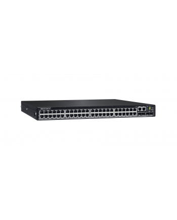 Dell 210-ASPD N-Series N2248X-ON Zarządzany L3 Gigabit Ethernet (10/100/1000) 1U Czarny