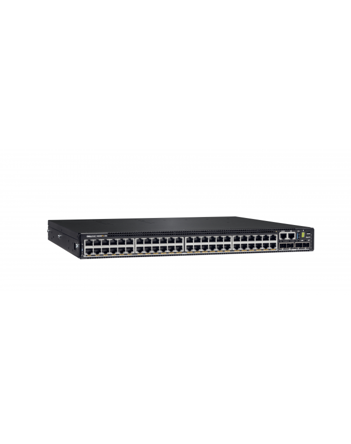 Dell 210-ASPX N-Series N2248PX-ON Zarządzany L3 Gigabit Ethernet (10/100/1000) Obsługa PoE 1U Czarny główny