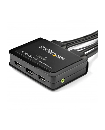 StarTech SV211HDUA4K .com przełącznik KVM Czarny