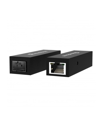 Level One GVT-1001 konwerter sieciowy 1000 Mbit/s Żółty