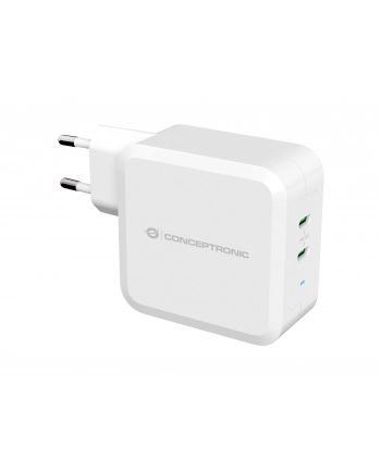 Conceptronic ALTHEA08W ładowarka do urządzeń przenośnych Biały Wewnętrzna