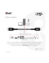 Club 3D CAC-1573 kabel USB 2 m USB4 Gen 2x2 USB C Czerwony - nr 18