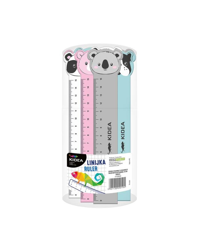 derform Linijka 15cm z figurką Kidea główny