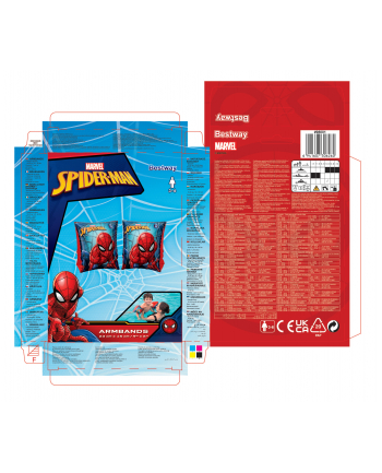 bestway Rękawki 23x15cm Spiderman 98001 cena za 1 kpl
