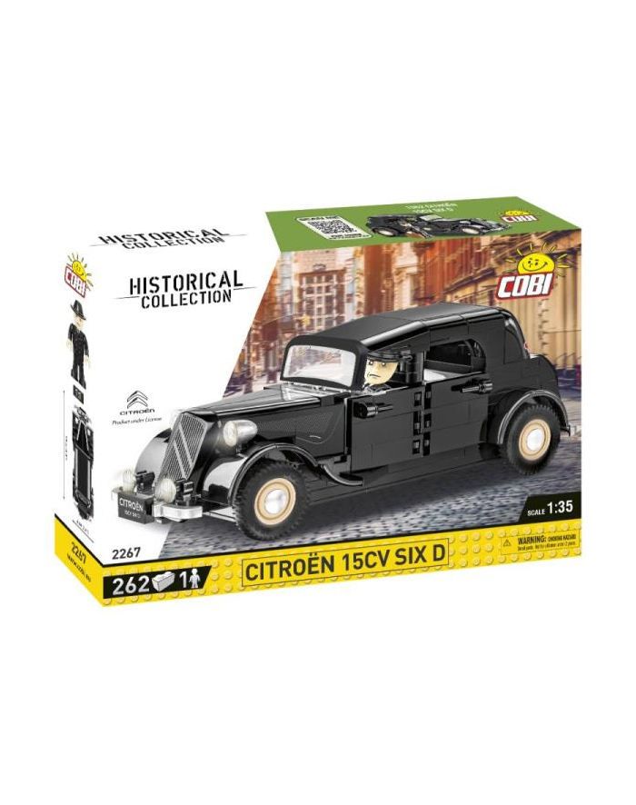 COBI 2267 Historical Collection WWII Citroen 15CV SIX D 262 klocki główny