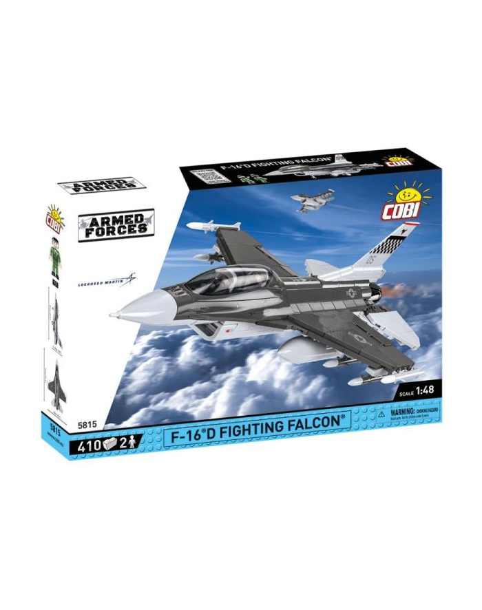 COBI 5815 Armed Forces Samolot F-16D Fighting Falcon 410 klocków główny