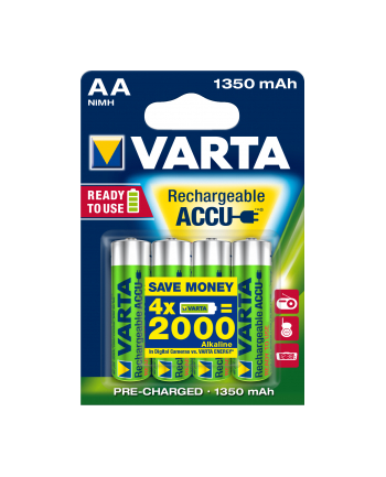 Varta 56746101404 Ready2Use HR06 1350 mAh Bateria do ponownego naładowania Niklowo-metalowo-wodorkowa (NiMH)